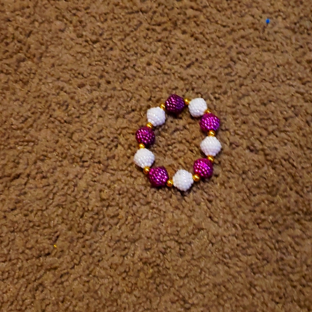 Mardi Gras Bracelet